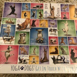 Yoga Dogs 1000 Piece Jigsaw Puzzle Eurographics NIB